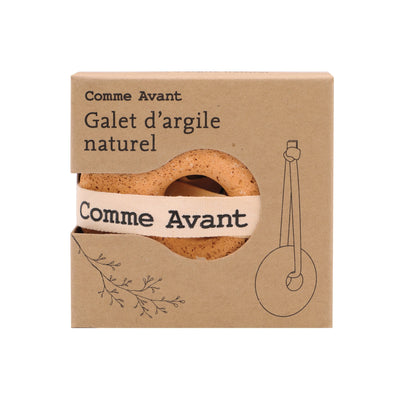 Galet d'argile exfoliant et nettoyant