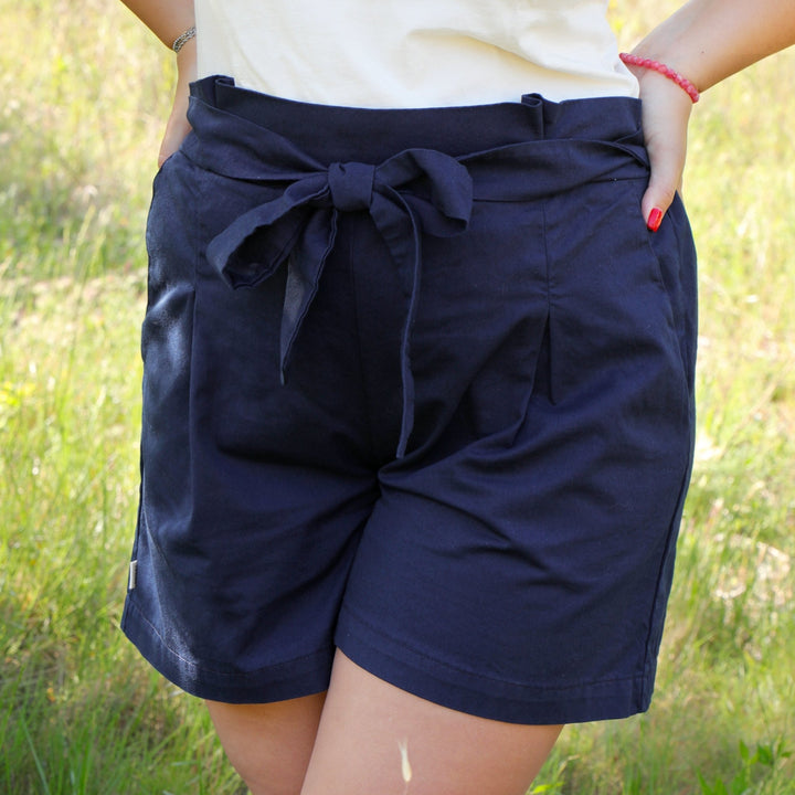 Short naturel en Coton pour femme